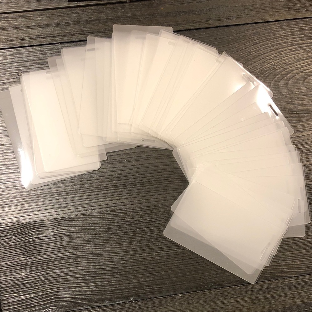 Set of Laminating Name Tag Sheets